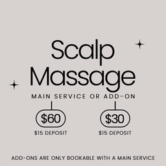 Scalp Massage (Service or Add-On)