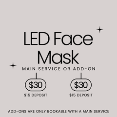 LED Face Mask (Service or Add-On)